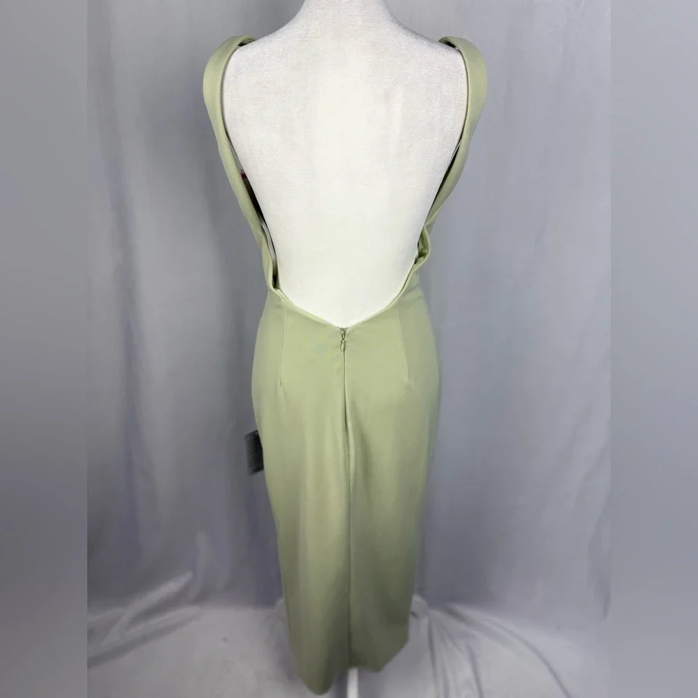 V neck midi  dress - Picture 3 of 3